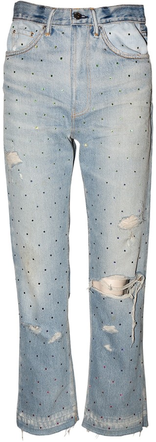 rocks and indigo jeans