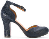 Thumbnail for your product : Chie Mihara embroidered platform pumps