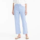 Thumbnail for your product : J.Crew Cropped pant in shirting stripe