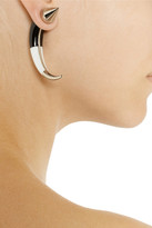 Thumbnail for your product : Givenchy Large Shark earring in pale gold-tone brass and Plexiglas®