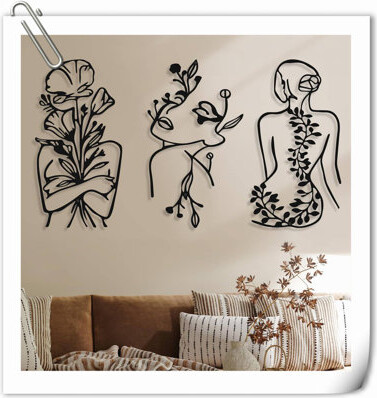 Wrought Studio 3 Wall Decor Set Metal