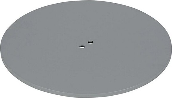 Barlow Tyrie Parasol Outdoor Umbrella Pedestal Base in Grey, Size: 15"