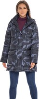 Thumbnail for your product : Sebby Woens Conteporary Fit Long Sleeve Puffer Jacket - Black Mediu