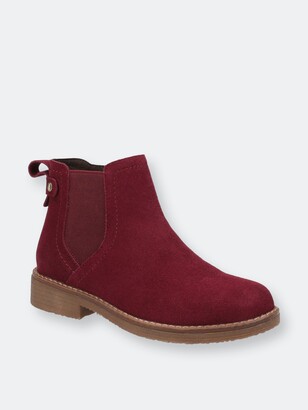 Hush Puppies Womens/Ladies Maddy Suede Ankle Boots (Bordeaux Red) -  ShopStyle