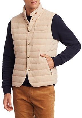 wool down vest