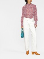 Thumbnail for your product : MARANT ÉTOILE Yoshi abstract-print blouse