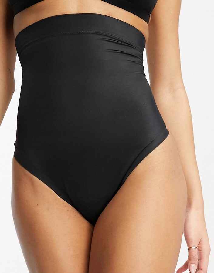 SPANX Suit Your Fancy High-Waisted Thong - Macy's