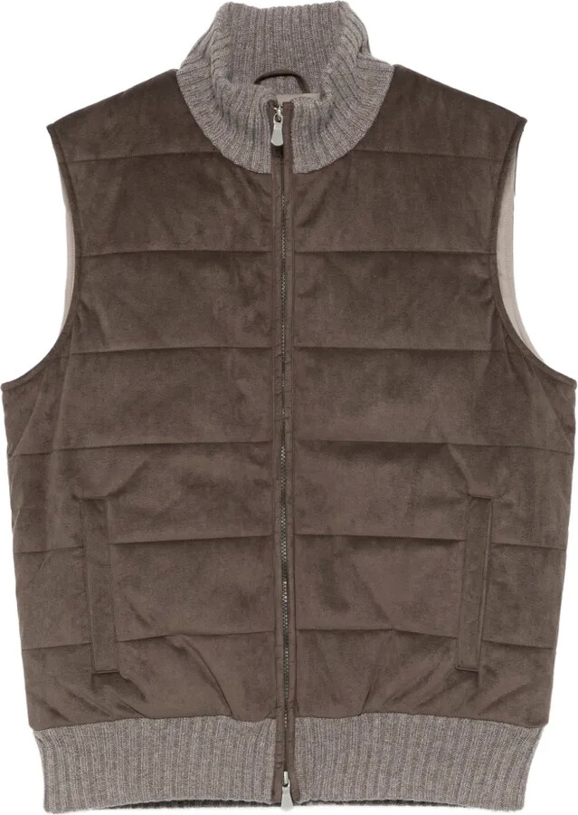 Gran Sasso Sleeveless Quilted Gilet