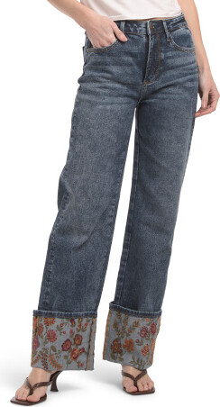 Charlee Cuff X Oshibana Jeans for Women | Spandex/Cotton