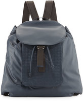 Thumbnail for your product : Bottega Veneta Woven Leather Backpack, Navy Blue