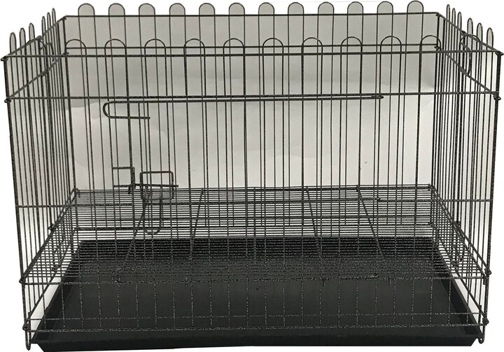 YML Topless Small Pet Cage, Black