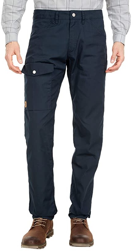 Fjallraven Greenland Jeans in Dark Navy - ShopStyle