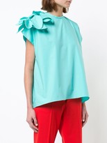 Thumbnail for your product : DELPOZO Floral Embroidered Blouse