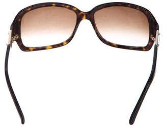 Jimmy Choo Square Gradient Sunglasses