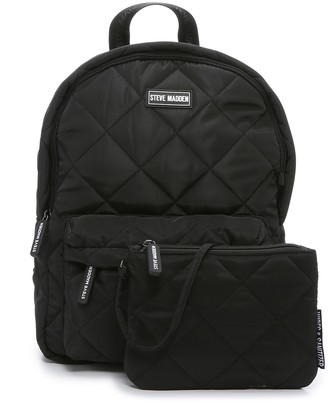 steve madden grey backpack