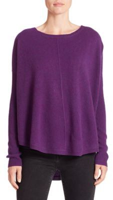 Lord & Taylor Hi-lo Cashmere Sweater