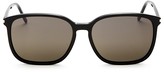 Thumbnail for your product : Saint Laurent Flat Wayfarer Sunglasses, 58mm