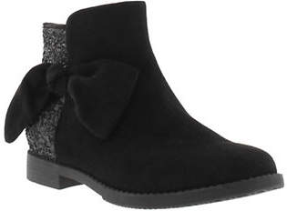 Kenneth Cole Girl's Kennedy Bow Two-Tone Ankle Boots