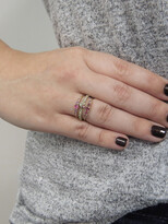 Thumbnail for your product : RUTA REIFEN Three, Two, One Raspberry Pink Rhodolite Yellow Gold Ring
