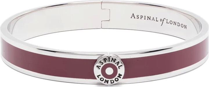Aspinal of London Enamel bangle bracelet