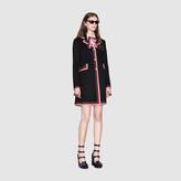 Thumbnail for your product : Gucci Wool coat with Sylvie Web