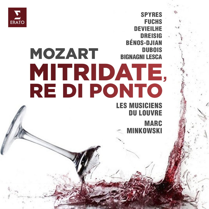 Erato Marc Minkowski - Mozart: Mitridate Re di Ponto - Music & Performance - CD