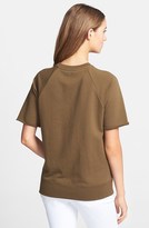 Thumbnail for your product : MICHAEL Michael Kors Studded Front French Terry Top (Petite)