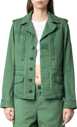 Zadig & Voltaire Macari Leather Coat - ShopStyle