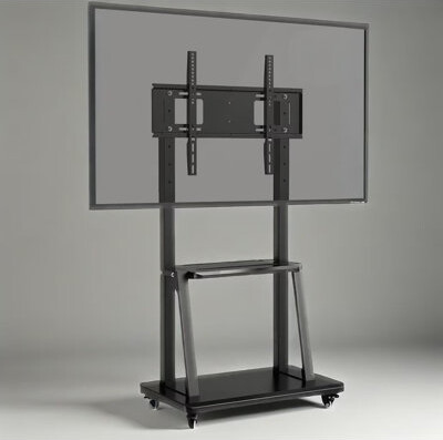 JYXCN Smart Board Mobile Workstation | 40-86 Inch, Built-In Cable Management,Design for Classroom Home Office