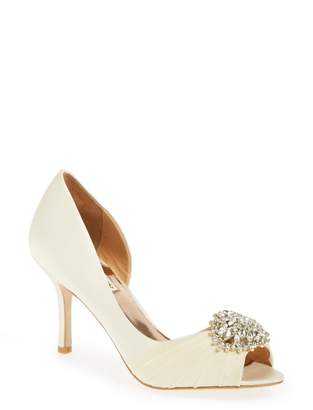 Badgley Mischka Pearson Embellished d'Orsay Pump - Wide Width Available