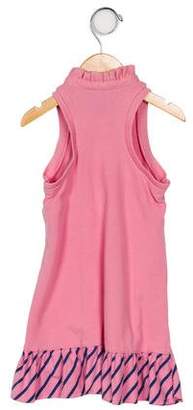 Ralph Lauren Girls' Sleeveless Embroidered Dress