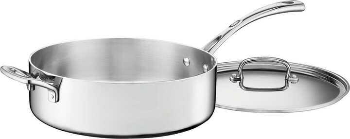 5.5-Quart Saute Pan with Helper Handl e & Cover