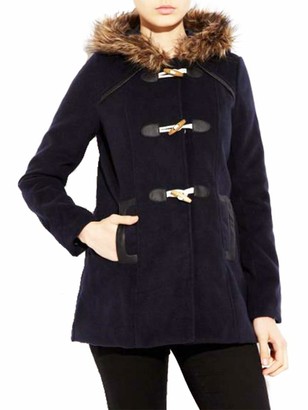Womens Navy Duffle Coat | Shop the world's largest collection of fashion |  ShopStyle UK