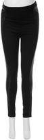 Thumbnail for your product : Topshop Maternity Leather Look Panel Leggings