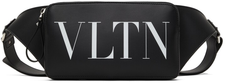 Valentino Garavani Black 'VLTN' Crossbody Bag