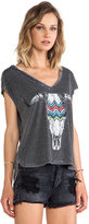Thumbnail for your product : Chaser Chevron Skulls Tee