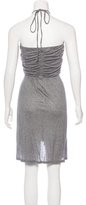 Thumbnail for your product : BCBGMAXAZRIA Halter Mini Dress w/ Tags