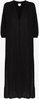 Thumbnail for your product : HONORINE Bianca V-Neck Cotton Midi Dress