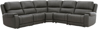 Ebern Designs Eleni 5-Piece Power Reclining Sectional