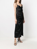 Thumbnail for your product : Act N°1 Asymmetrical Fitted Slip Dress