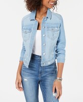 Thumbnail for your product : Tinseltown Juniors' Distressed Jean Jacket