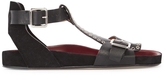 Thumbnail for your product : Isabel Marant Layne black leather sandals