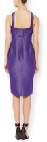 Thumbnail for your product : Zac Posen Silk Faille Halter Strap Cocktail Dress