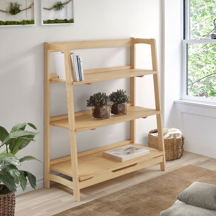 Camaflexi Mid Century Solid Wood Open Shelving Unit ShopStyle