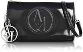 Thumbnail for your product : Armani Jeans Faux Patent Leather Mini Crossbody