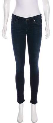 Mother Low-Rise Skinny Jeans
