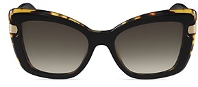 Ferragamo Women's Zyl Square Butterfly Sunglasses, 54mm