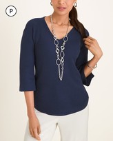 Thumbnail for your product : Chico's Petite Ribbed Pullover