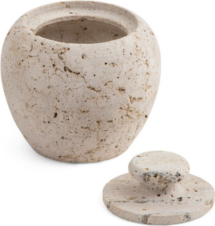 Cotton Ball Jar With Lid