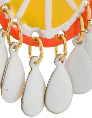 Susan Alexandra orange dangle earrings
